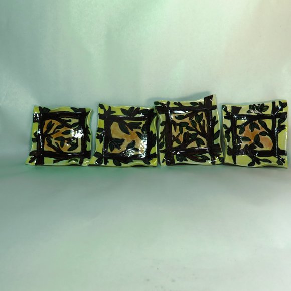 Unique Slab Pottery 5 Piece Set - Picture 5 of 8